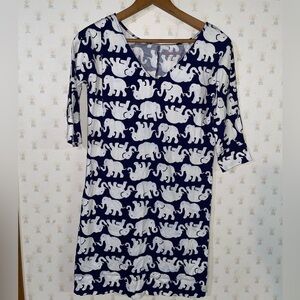 Lilly Pulitzer Elephant Shift Dress‎
